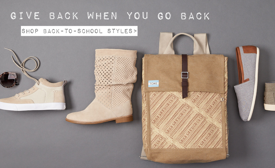Toms.com coupon code